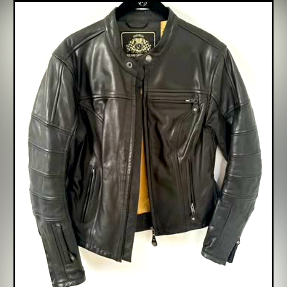 Roland Sands Women’s Leather Motorcycle Jacket
